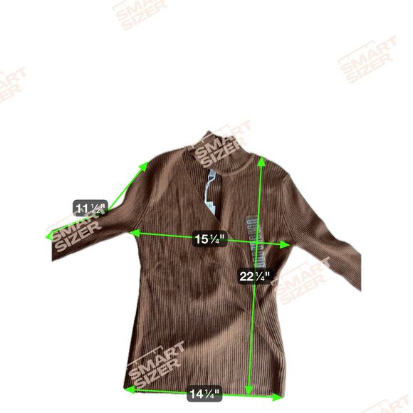 3 for $9 Lucy Paris Cross V Neck Long Sleeve Sweater XS NWT - Picture 2 of 6